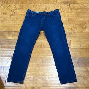 Liverpool Dark Blue Straight Leg Jeans
